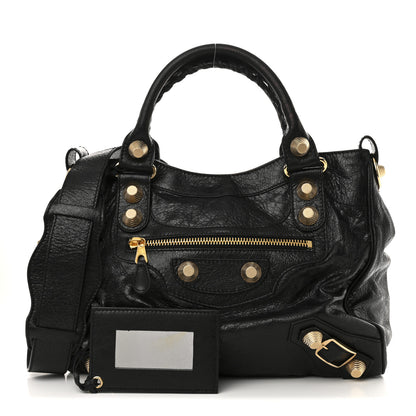 Balenciaga Agneau Giant 21 Gold Hardware Velo Black 3 of 13