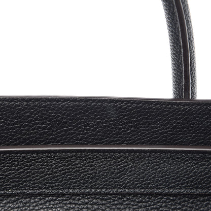 Celine Drummed Calfskin Mini Luggage Black 8 of 19