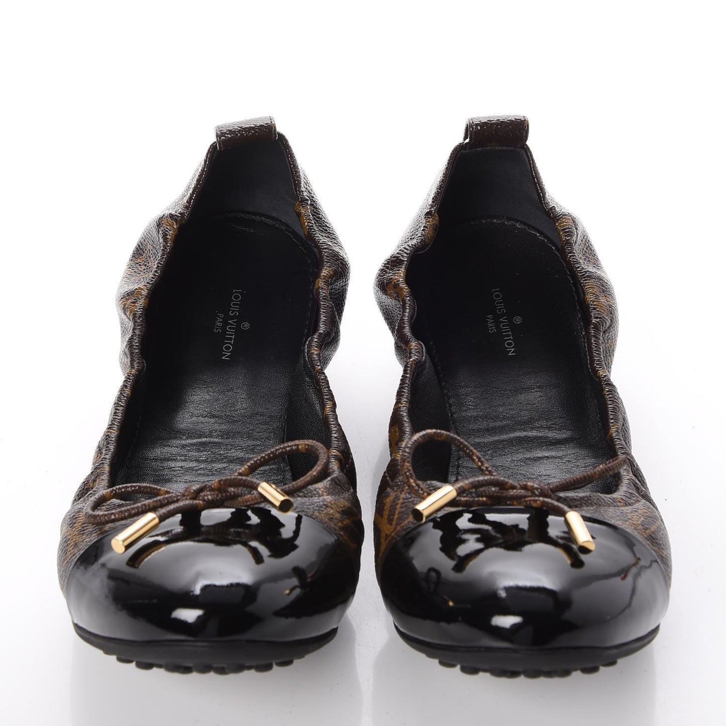 Monogram Flirty Ballerina Flats 42 Black