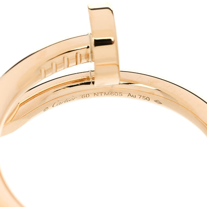 Cartier 18K Yellow Gold Juste Un Clou Ring 60 9 5 of 6
