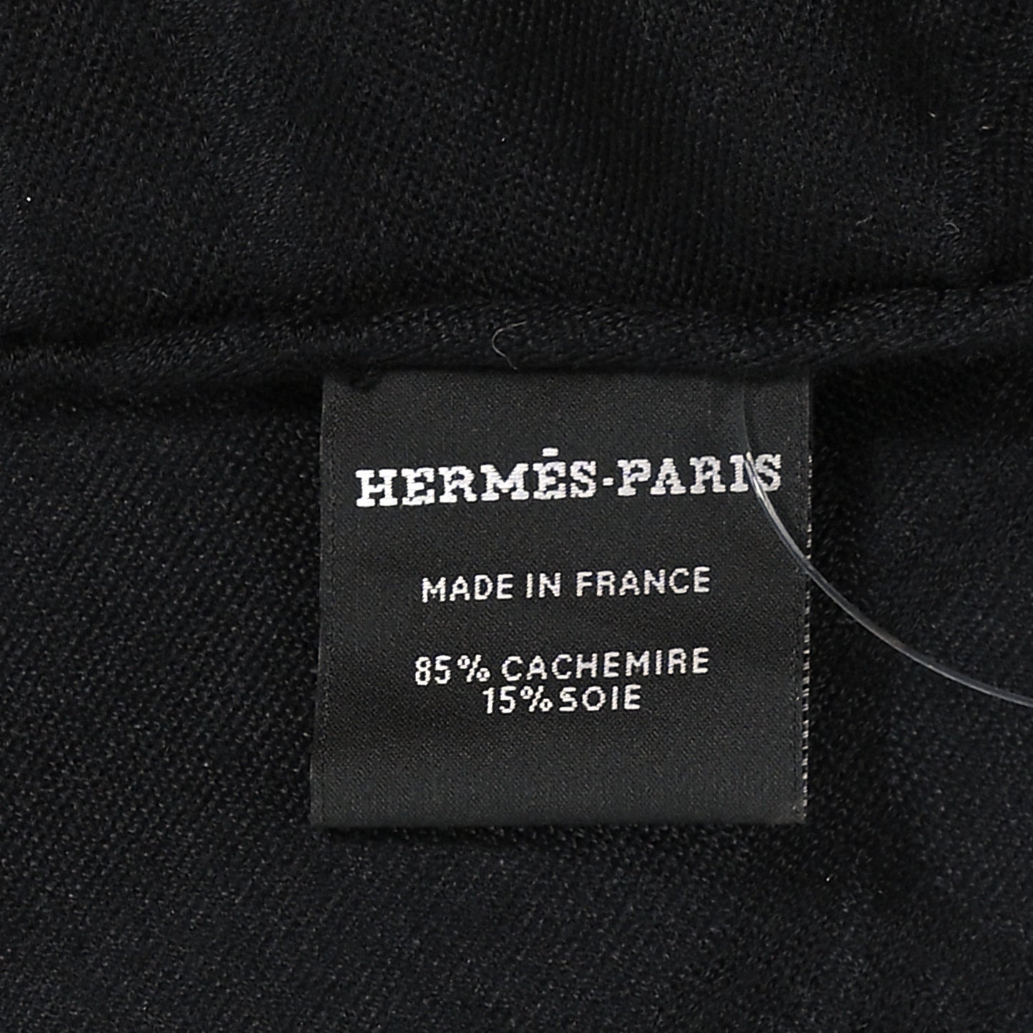 Cashmere Silk New Libris Stole Black