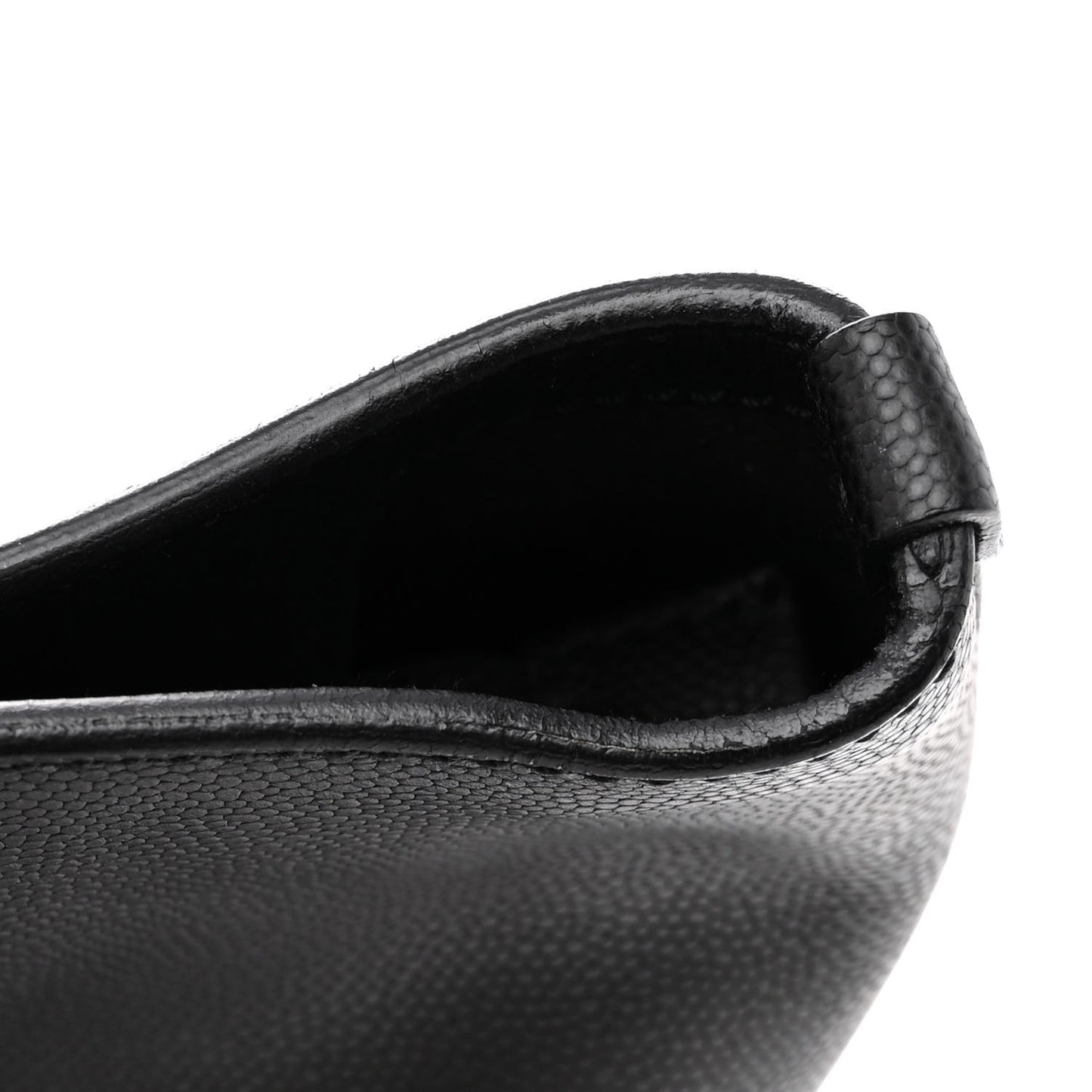 SALVATORE FERRAGAMO Calfskin Medium Tote Black