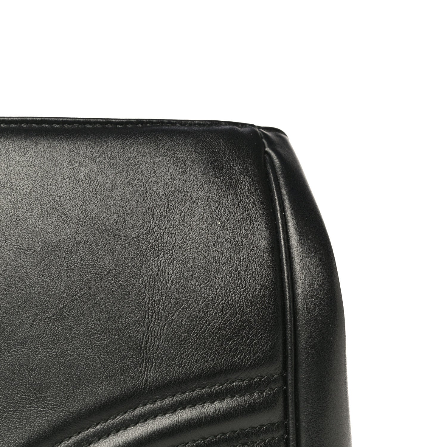 Gucci Calfskin Matelasse Large GG Marmont Shoulder Bag Black 16 of 26