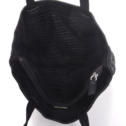 Prada Tessuto Nylon Shoulder Bag Black 6 of 8