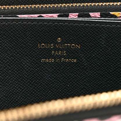 Louis Vuitton Monogram Giant Wild At Heart Zippy Wallet Black 6 of 6