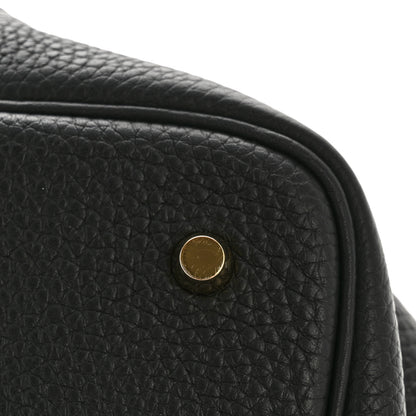 Hermes Taurillon Clemence Picotin Lock 22 MM Black 11 of 11