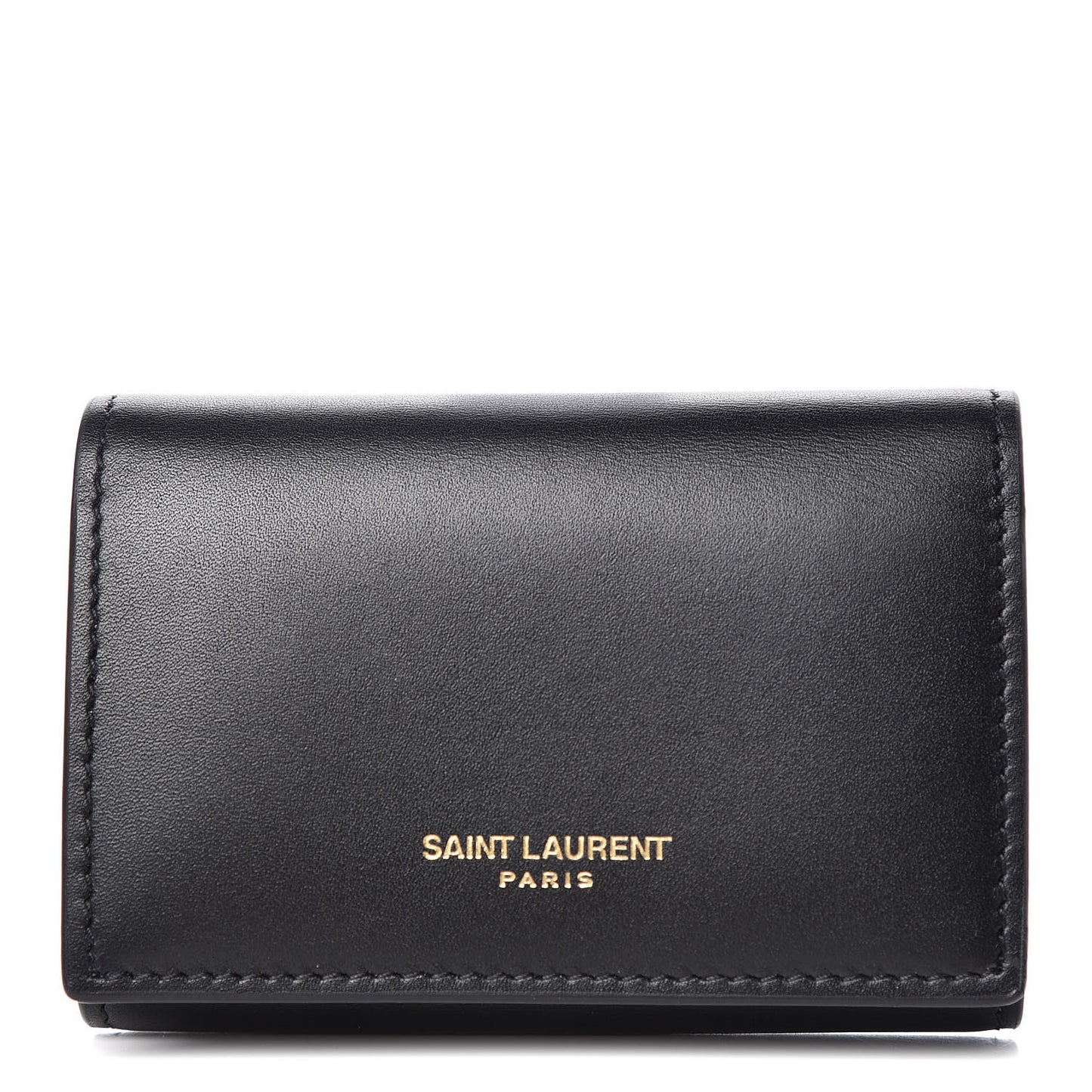 Calfskin Key Holder Pouch Black