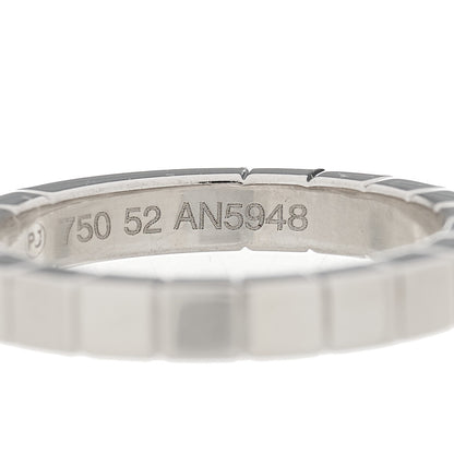 Cartier 18K White Gold Lanieres Ring 52 6 5 of 5
