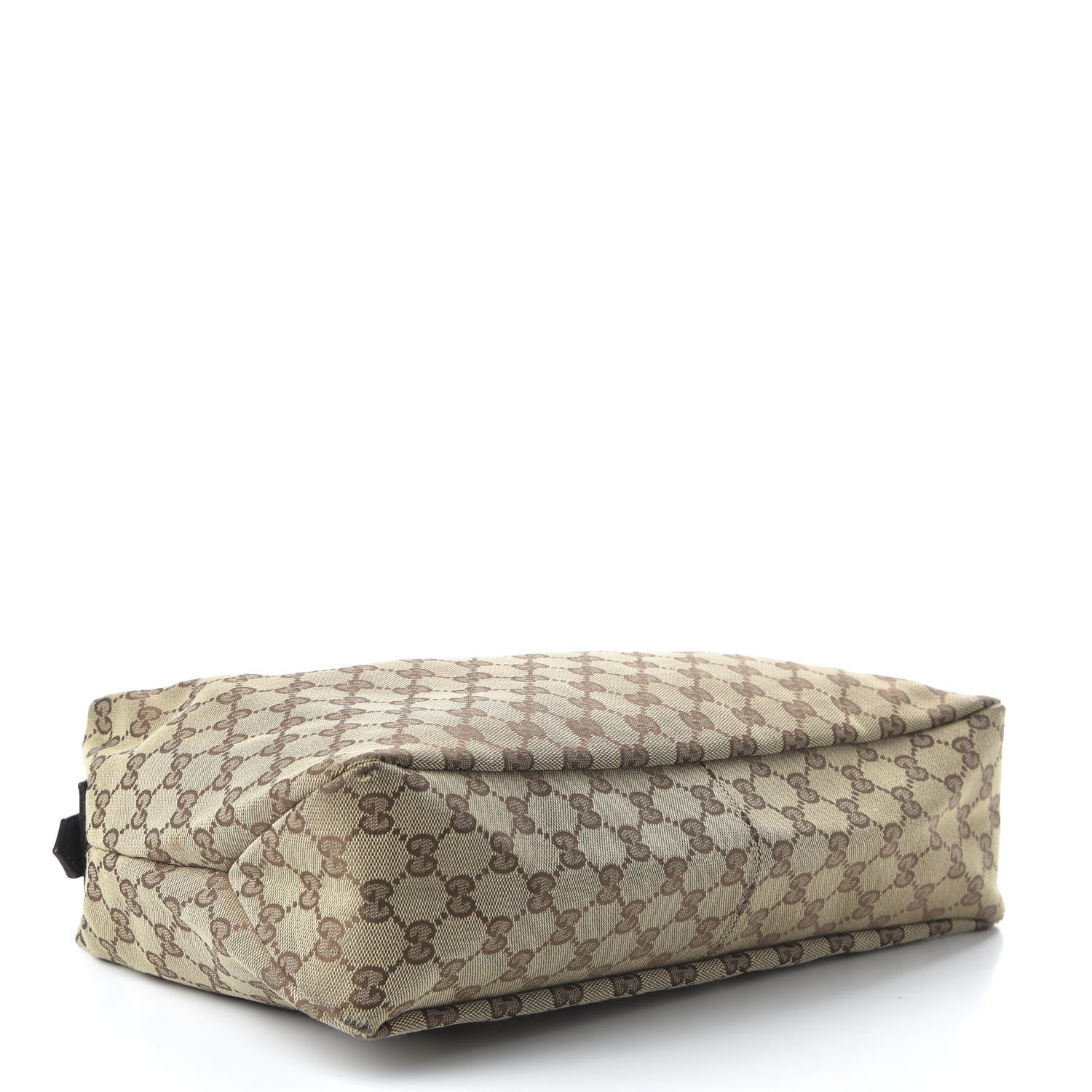 Gucci Monogram Medium Horsebit Chain Hobo Dark Brown 4 of 11
