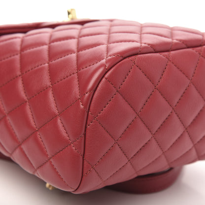 Chanel Lambskin Quilted Mini Urban Spirit Backpack Red 7 of 9