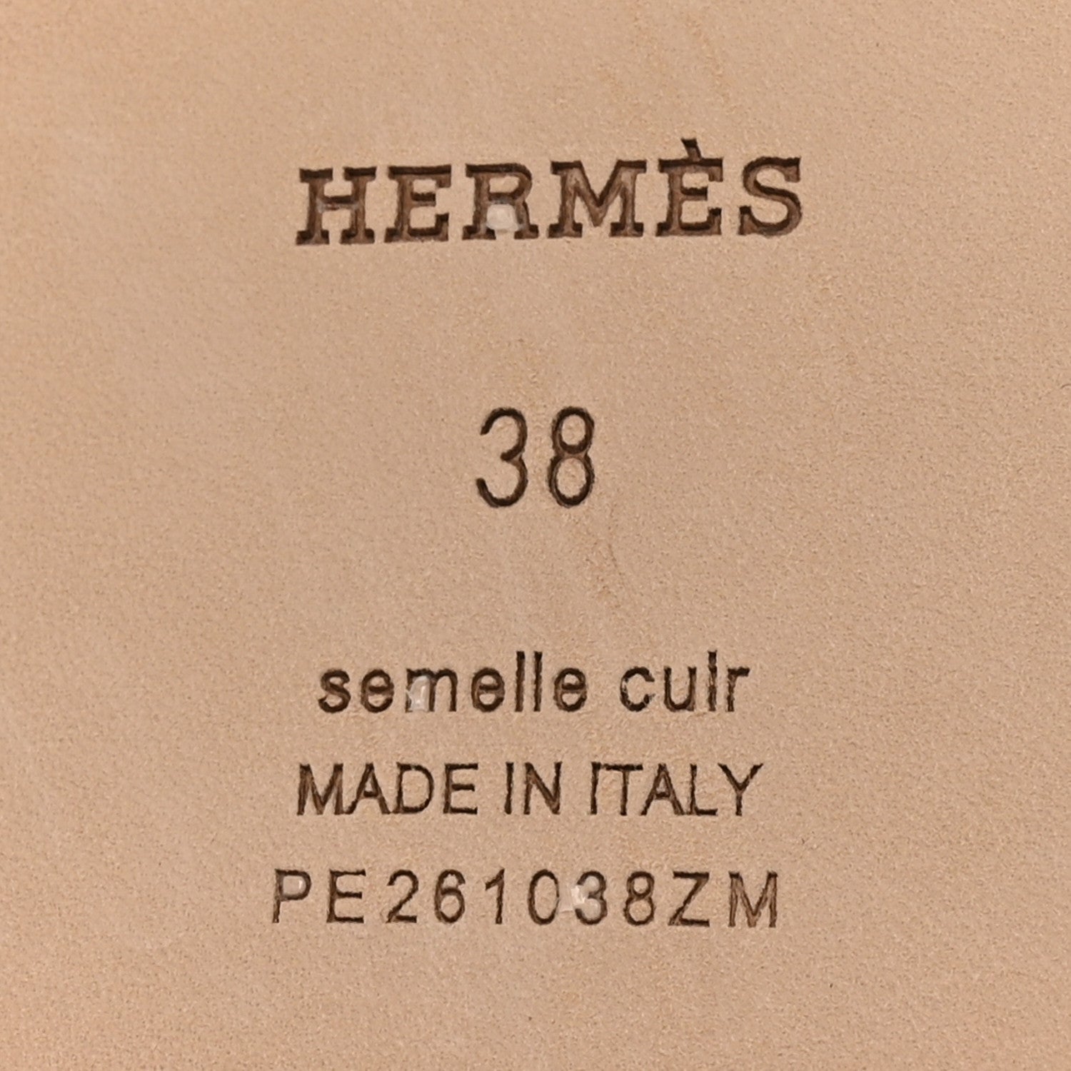 Hermes Calfskin Miss Sandals 38 White 7 of 8
