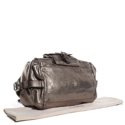 Chloe Leather Small Paddington Front Pocket Tote Acier 4 of 8