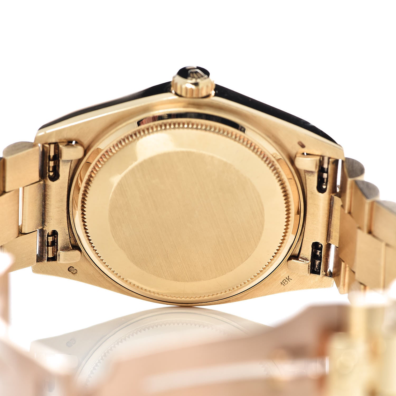 Rolex 18K Yellow Gold 36mm Oyster Perpetual Day-Date President Watch Champagne 18038 5 of 9