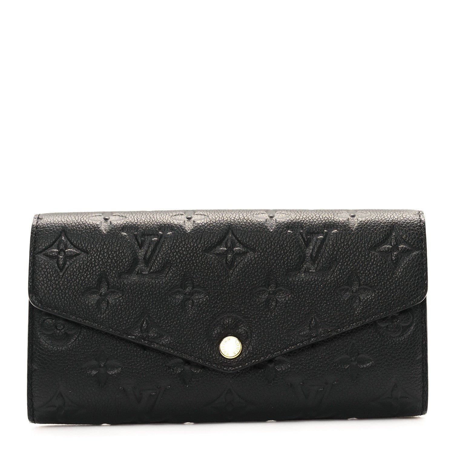Louis Vuitton Empreinte Sarah Wallet NM Black 1 of 7
