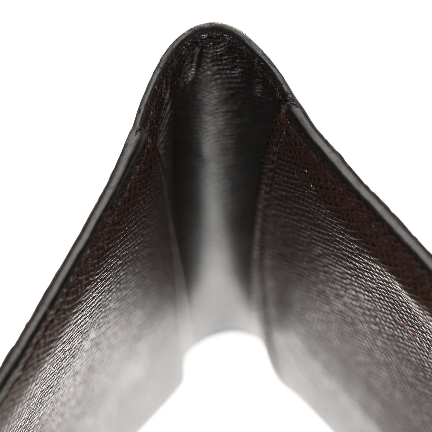 Louis Vuitton Damier Ebene Checkbook Cover Wallet 9 of 10