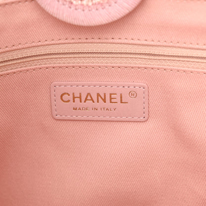 Chanel Lurex Boucle Mini Deauville Tote Pink 6 of 10