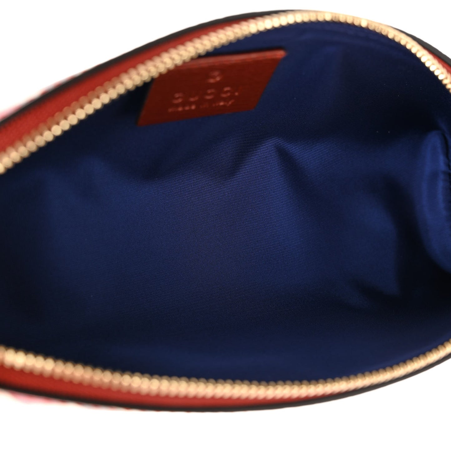 Shangai Calfskin Geometric G Pencil Case Multicolor