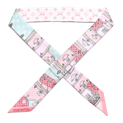 Louis Vuitton Silk Monogram Let's Go BB Bandeau Pink 1 of 3