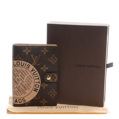 Louis Vuitton Monogram Complice Trunks and Bags Small Ring Agenda Cover Beige 5 of 8