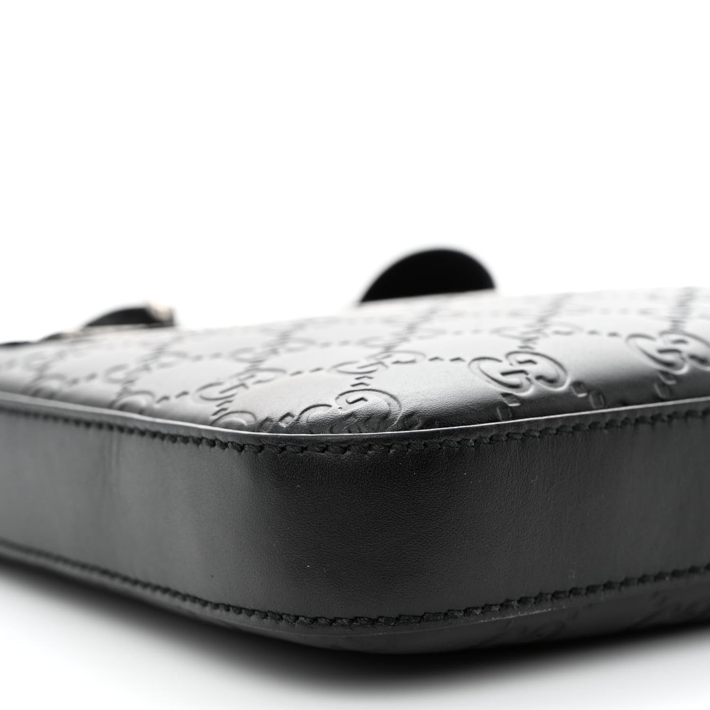 Guccissima Signature Small Messenger Bag Black