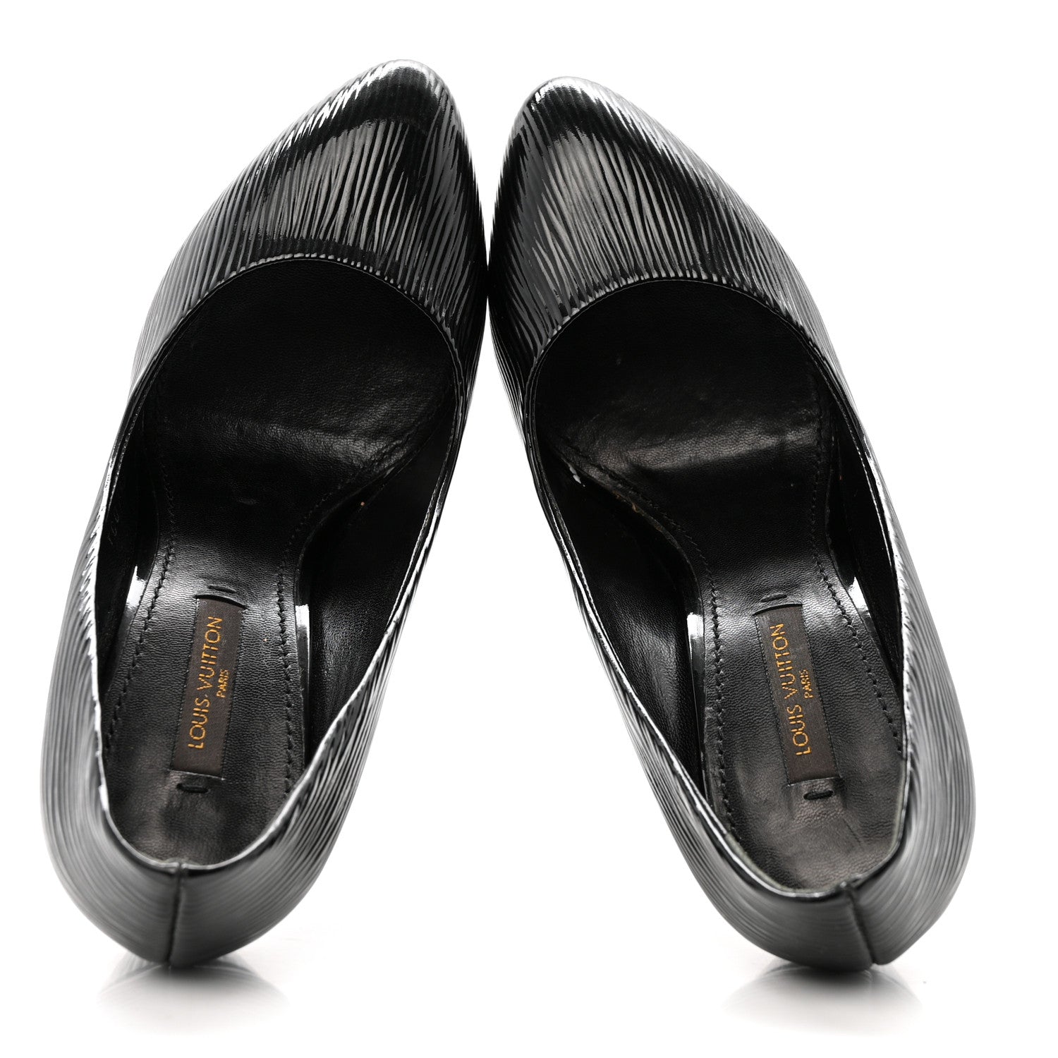 Louis Vuitton Epi Electric Joyce Pumps 35 Black 4 of 24