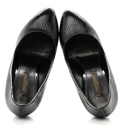 Louis Vuitton Epi Electric Joyce Pumps 35 Black 4 of 24