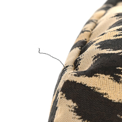Christian Dior Canvas Mizza Embroidered Leopard DiorTravel Pouch Beige 9 of 10