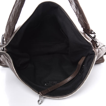 Chanel Lambskin Quilted 8 Knots Hobo Brown 5 of 13