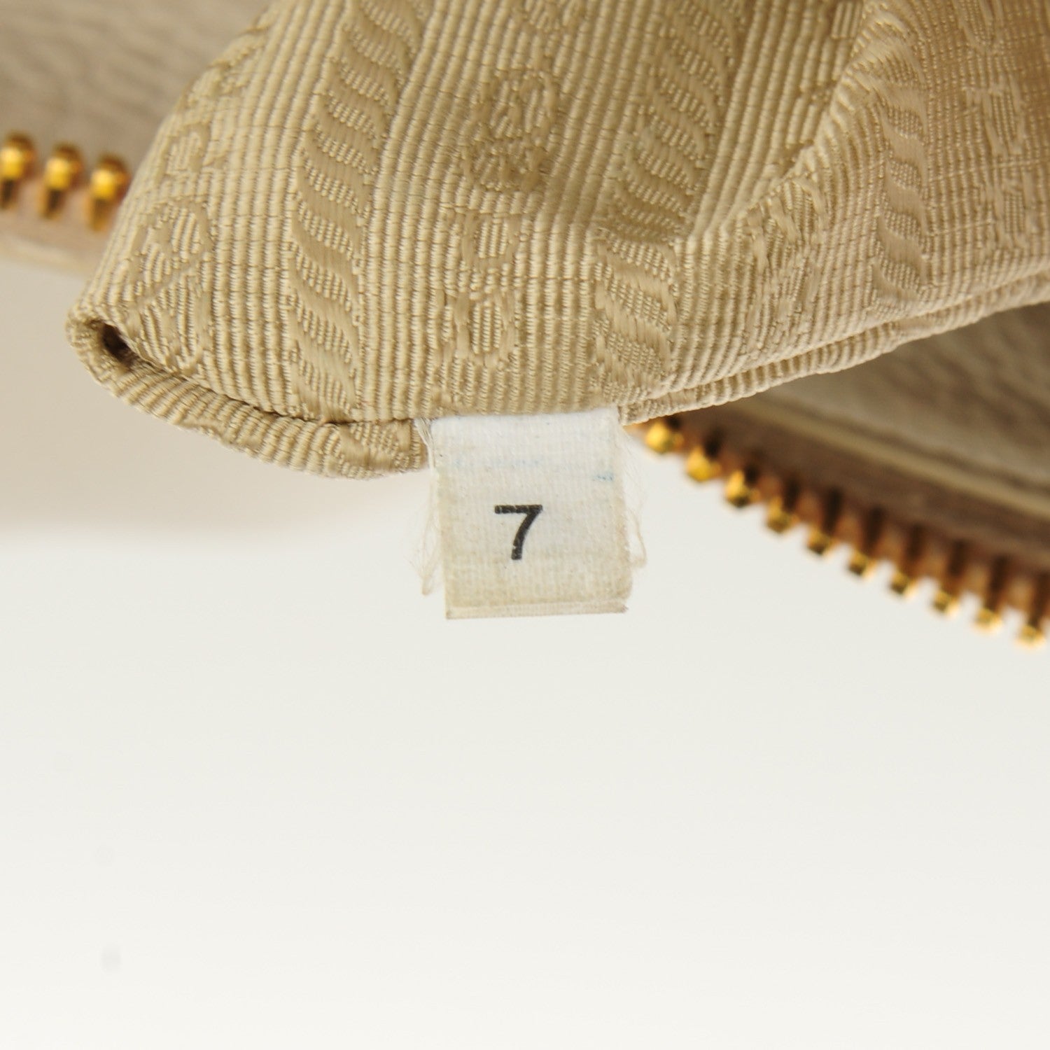 Prada Vitello Daino Tote Talco 8 of 8