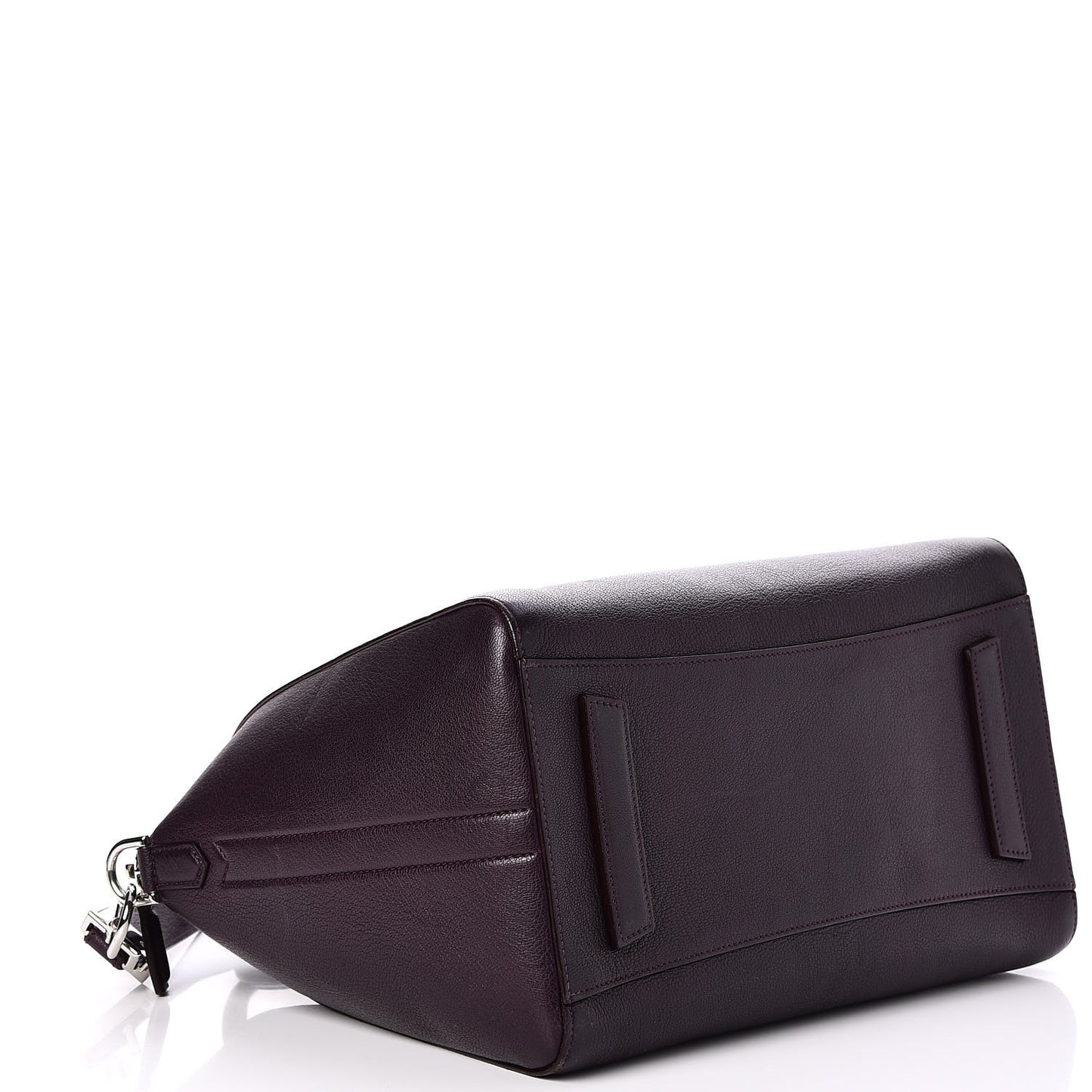 Sugar Goatskin Medium Antigona Aubergine