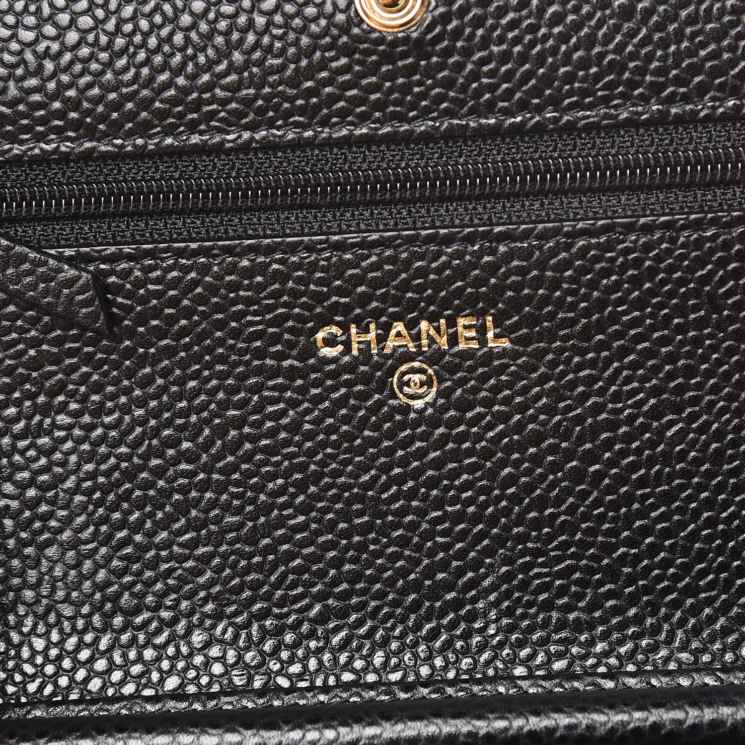 Chanel Caviar Quilted Wallet On Chain WOC Black 6 of 11