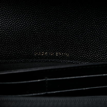 Chanel Caviar Quilted Long Boy Flap Wallet Black 7 of 13