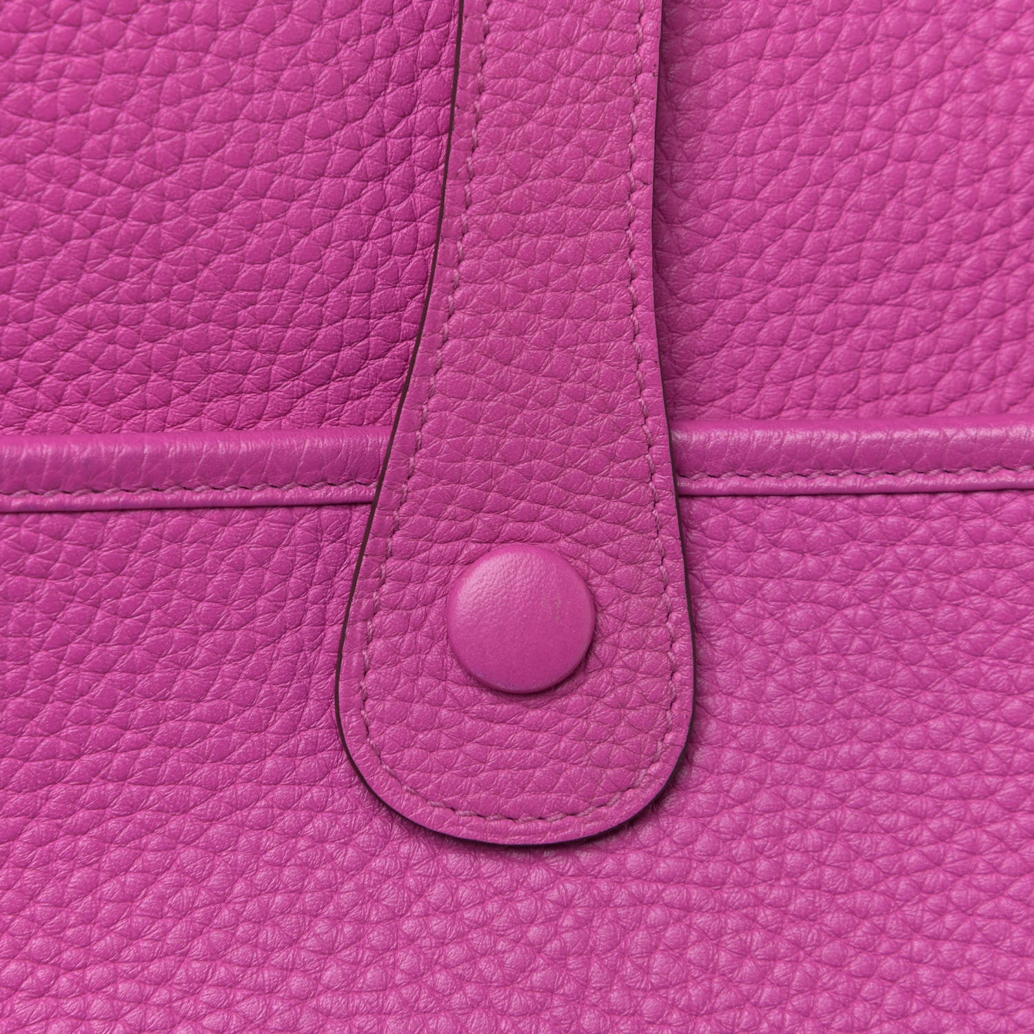 Hermes Taurillon Clemence Evelyne III GM Magnolia 14 of 15
