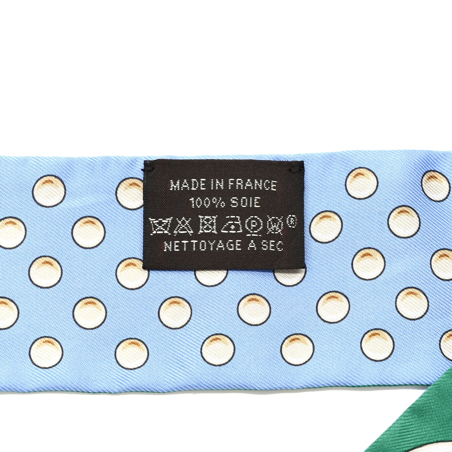 Silk Grand Tralala Twilly Bleu Ciel Vert