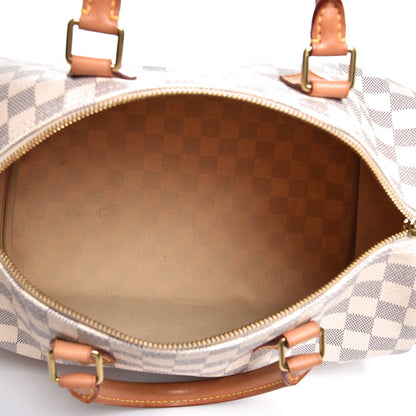 Louis Vuitton Damier Azur Speedy 30 5 of 15