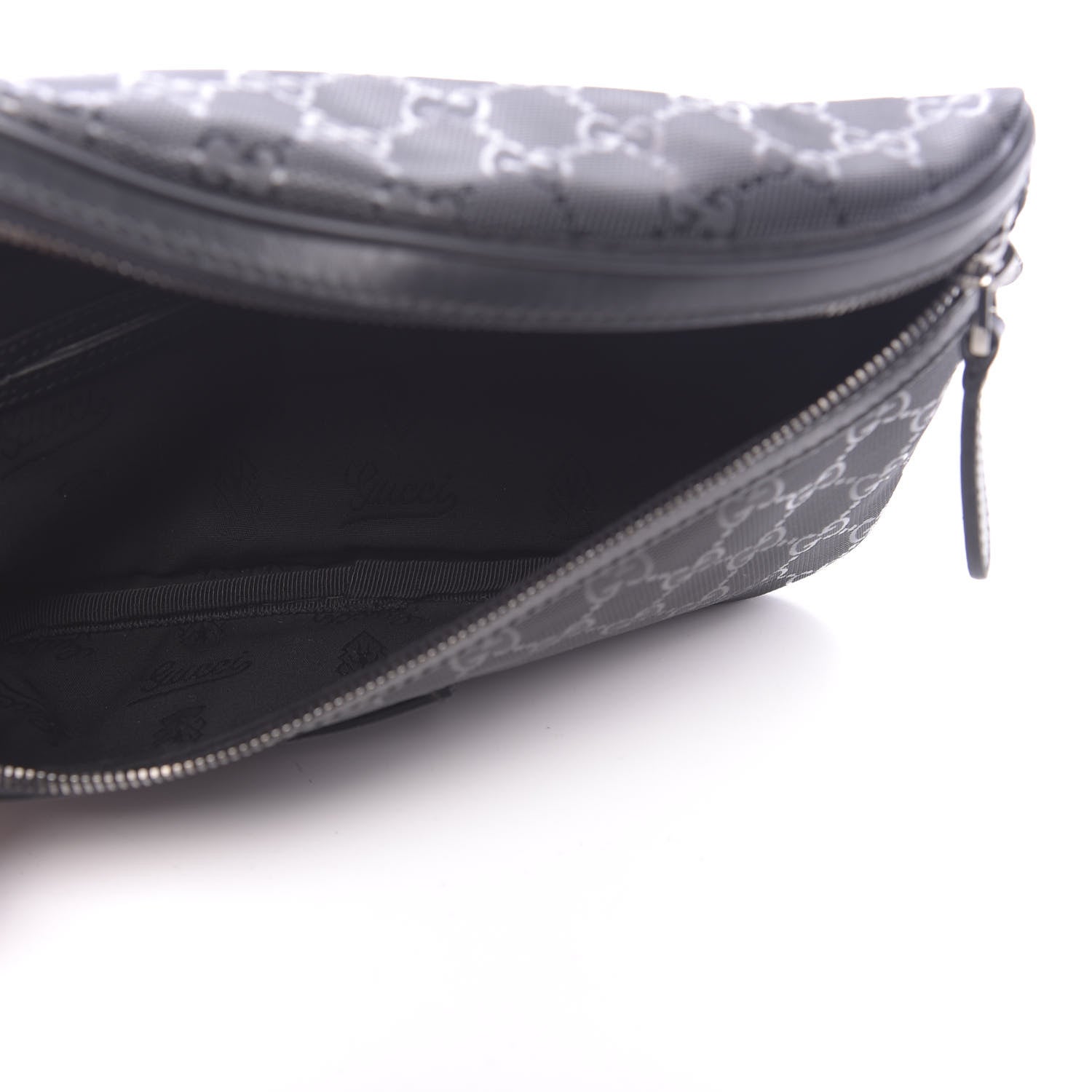 Gucci Imprime Monogram Belt Bag Black 5 of 10