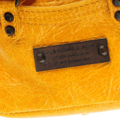 Balenciaga Agneau Mini First Bag Charm Jaune Epi 3 of 8