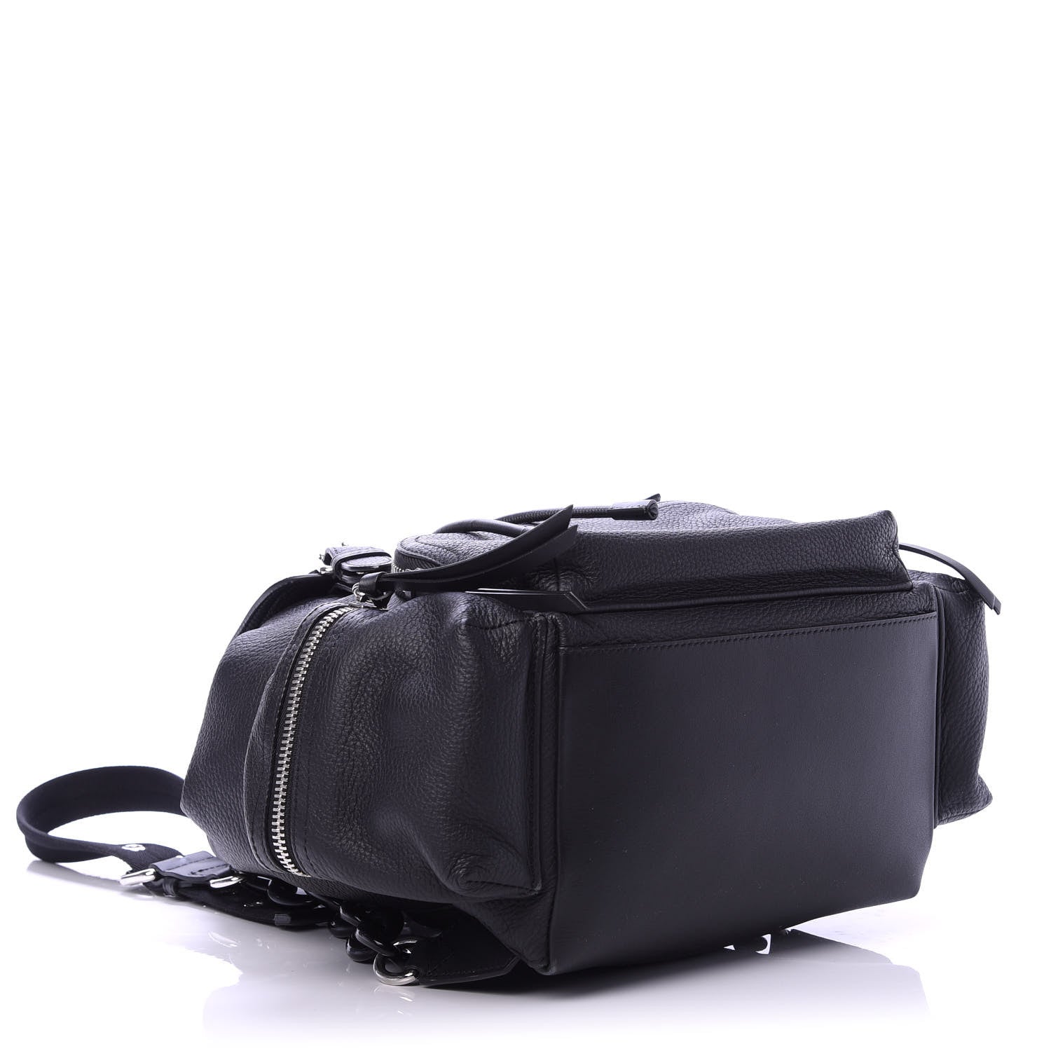 Burberry Deerskin Medium Rucksack Backpack Black 3 of 9