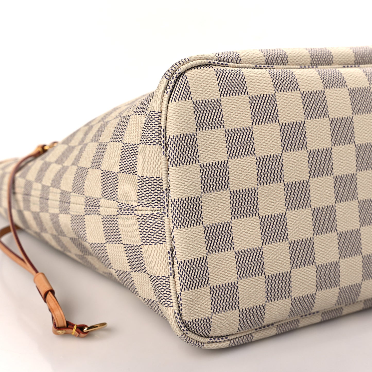 Damier Azur Neo Neverfull MM Rose Ballerine