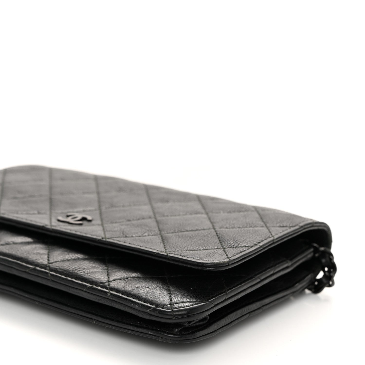 Chanel Caviar Quilted Wallet on Chain WOC So Black 10 of 10