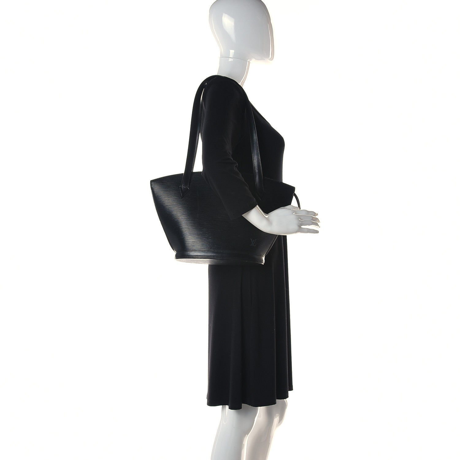 Louis Vuitton Epi Saint Jacques PM Long Straps Black 2 of 21