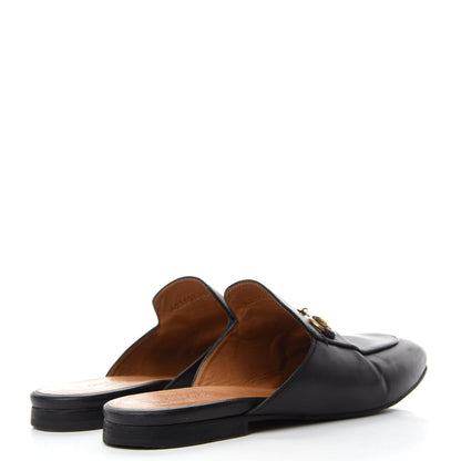 Gucci Calfskin Womens Princetown Slippers 38 Black 4 of 12