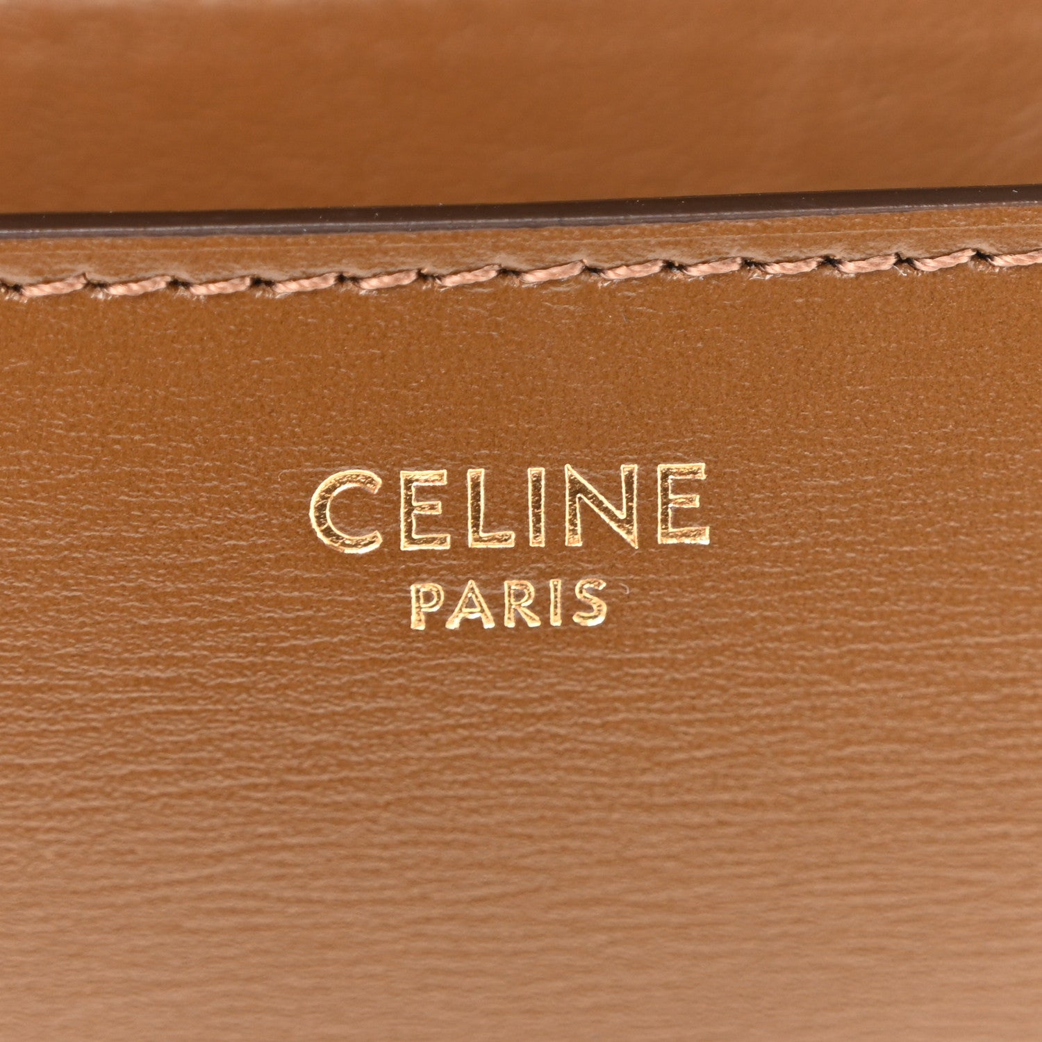 Celine Box Calfskin Teen Classic Box Flap Bag Camel 6 of 11