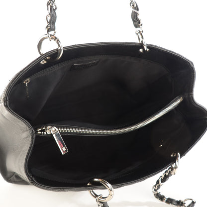 Chanel Caviar Quilted Grand Shopping Tote GST Black 7 of 7