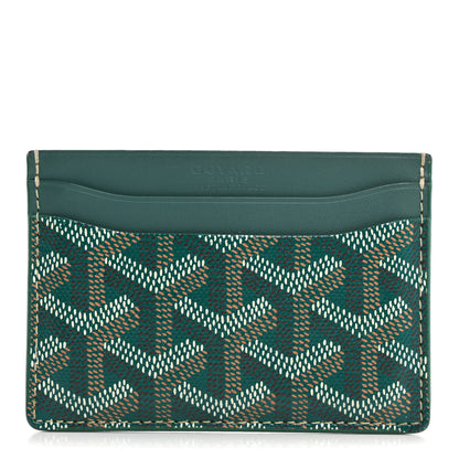 Goyard Goyardine Saint Sulpice Card Holder Green 1 of 10