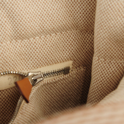 Hermes Cotton Canvas Tout Fourre PM Brown 10 of 10