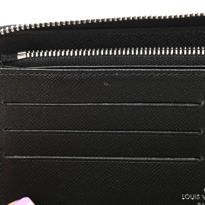 Louis Vuitton Epi Electric Zippy Organizer Wallet Black 9 of 12