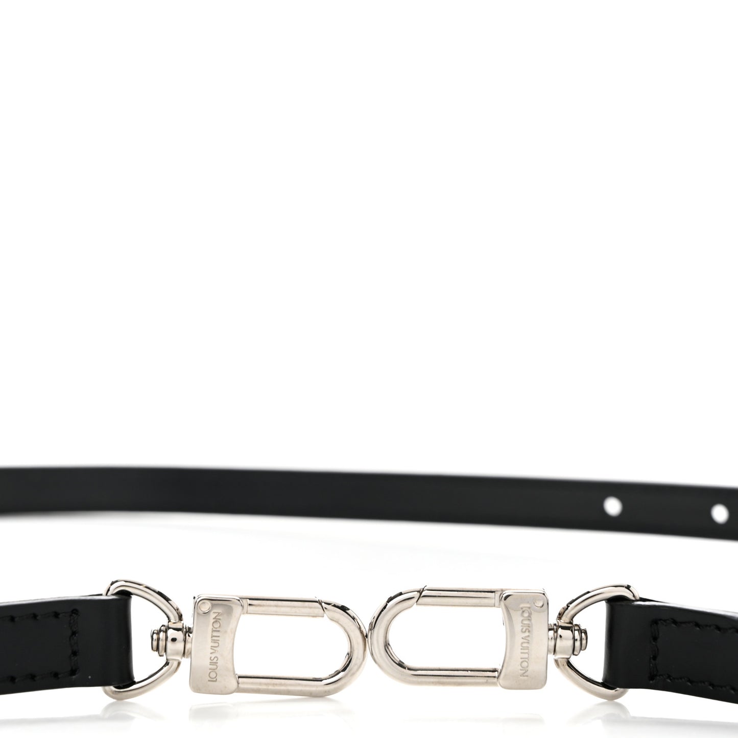 Calfskin 16mm Adjustable Shoulder Strap Black