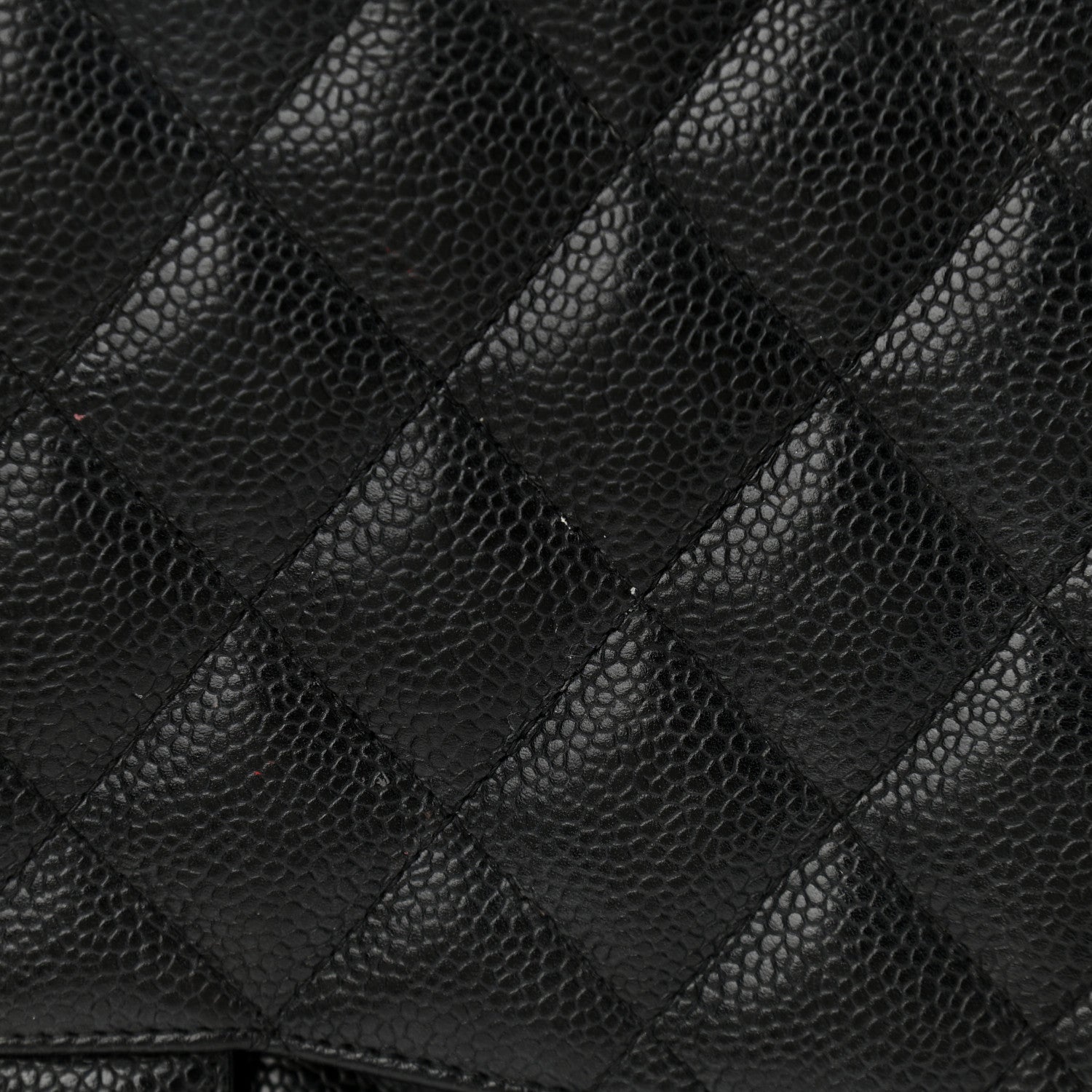 Chanel Caviar Quilted Jumbo Single Flap Black 13 of 20