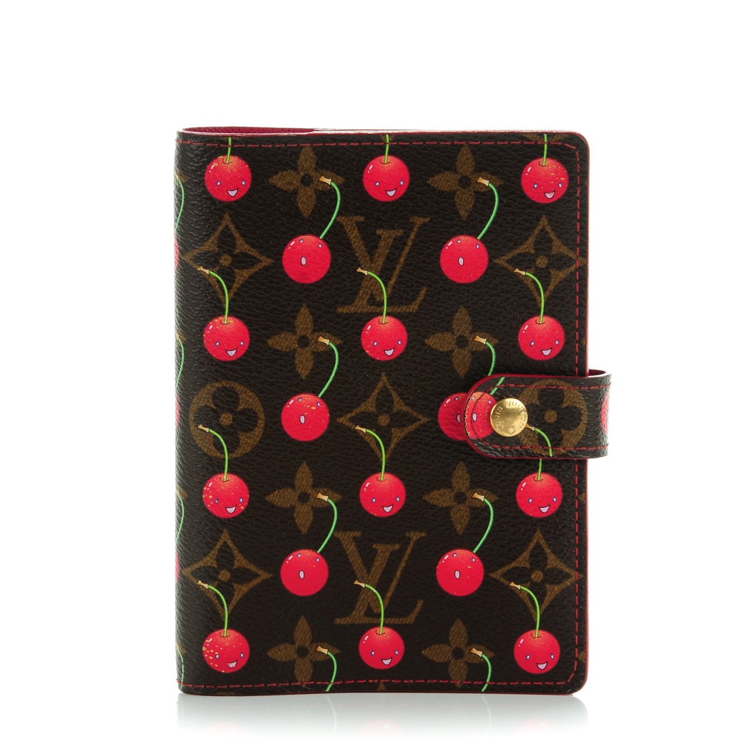 Monogram Cerises Small Ring Agenda Cover